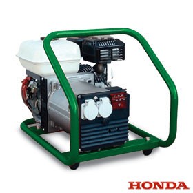 Honda 1 phase power from 1.2kW to 4.5kW