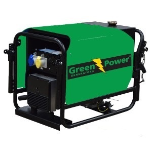 GREENPOWER Kohler Diesel Power generator 5kVA 4kW Soundproof canopy Manual starting