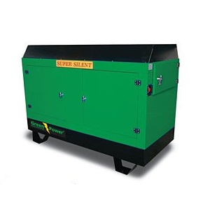 GREENPOWER Kohler Diesel Generator 10.5kVA 8.4kW Soundproof canopy Manual starting