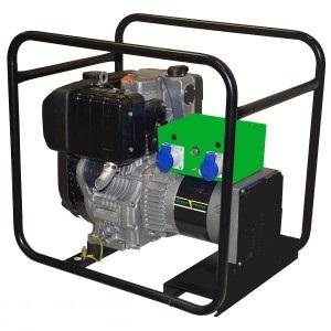 GREENPOWER Kohler Diesel Power generator 5kVA 4kW Open frame Automatic starting