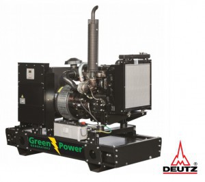 GREENPOWER DEUTZ Diesel Power generator 20kVA 16kW Open frame Automatic starting