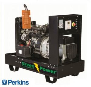 GREENPOWER Perkins Diesel Power generator 10kVA 8kW Open frame Manual starting