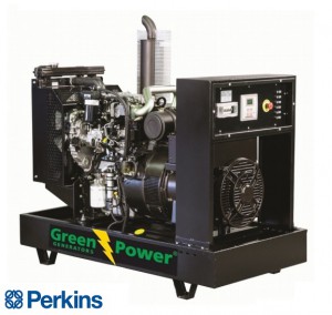 GREENPOWER Perkins Diesel Power generator 30kVA 24kW Open frame Manual starting
