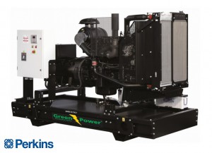 GREENPOWER Perkins Diesel Power generator 250kVA 200kW Open frame Manual starting