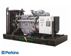 GREENPOWER Perkins Diesel Power generator 600kVA 480kW Open frame Manual starting